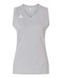 adidas Women's Quickset V-Neck Sleeveless Jersey