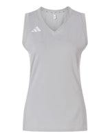 adidas Women's Quickset V-Neck Sleeveless Jersey
