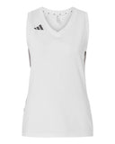 adidas Women's Quickset V-Neck Sleeveless Jersey