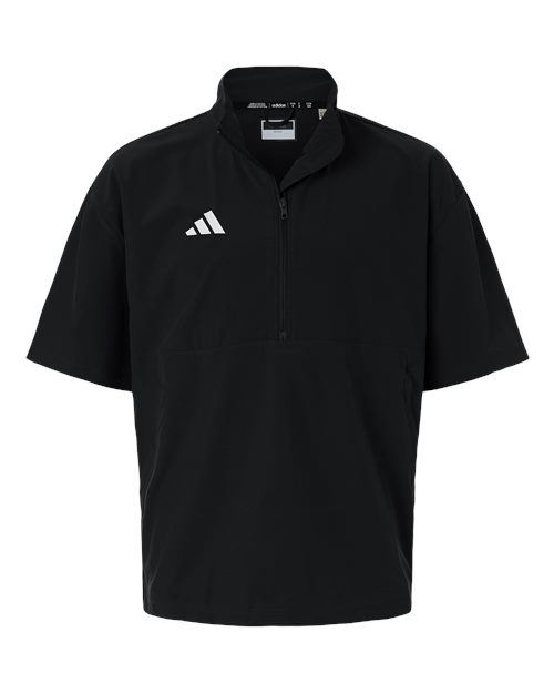Adidas Men's Short Sleeve Quarter-Zip Pullover