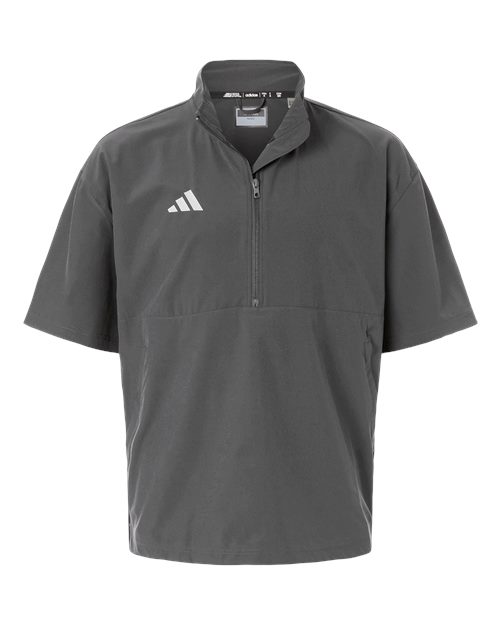 Adidas Men's Short Sleeve Quarter-Zip Pullover