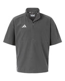 Adidas Men's Short Sleeve Quarter-Zip Pullover