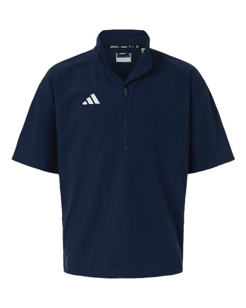 Adidas Men's Short Sleeve Quarter-Zip Pullover