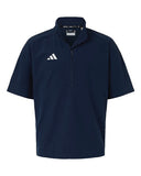 Adidas Men's Short Sleeve Quarter-Zip Pullover