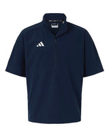 Adidas Men's Short Sleeve Quarter-Zip Pullover