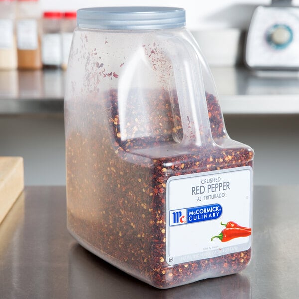 McCormick Culinary Crushed Red Pepper 3.25 lb.