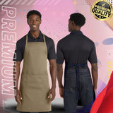 Port Authority® Easy Care Extra Long Bib Apron with Stain Release