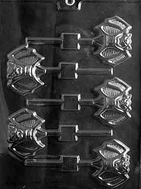 Ugly Bat Lolly Chocolate Mold