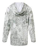 HUK Youth Pursuit Mossy Oak Printed Hooded Long Sleeve T-Shirt