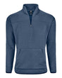 J. America Unisex Pebble Fleece Quarter-Zip Pullover