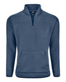 J. America Unisex Pebble Fleece Quarter-Zip Pullover