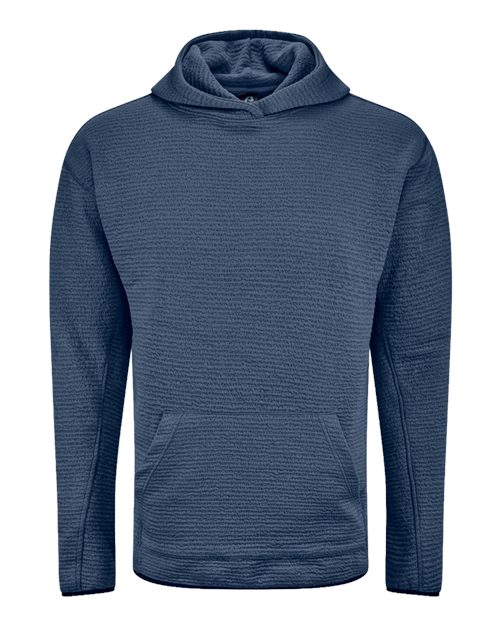 J. America Unisex Pebble Fleece Hooded Pullover