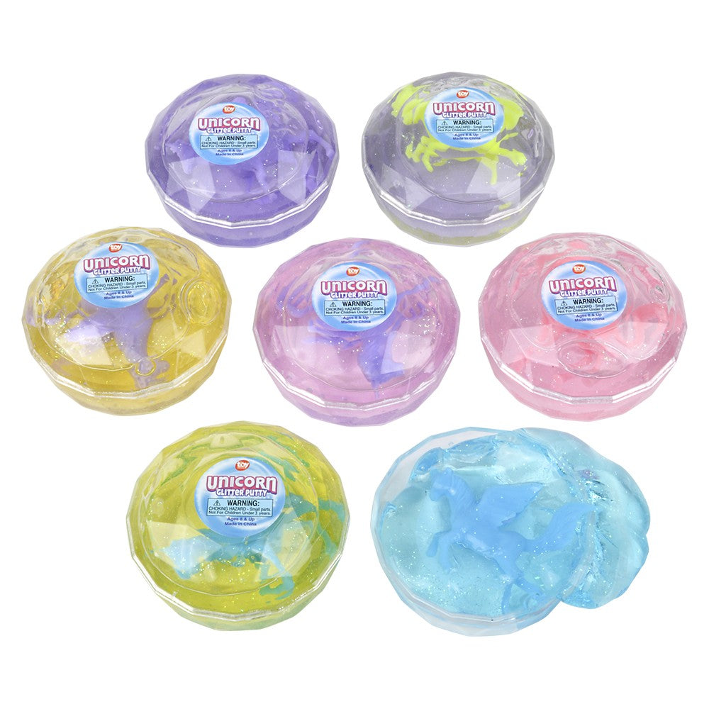 Unicorn Glitter Putty (1 DZ)
