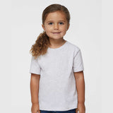 RADYAN® Toddler Cotton Jersey Crew Neck Short Sleeve Tee