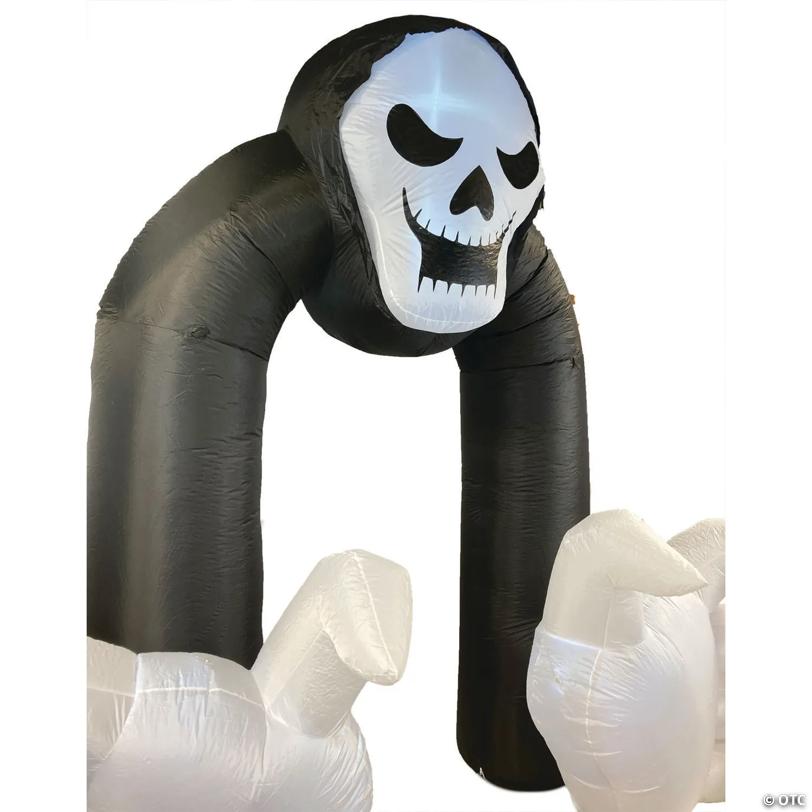 13' Blow Up Inflatable Reaper Archway Outdoor Yard Decoration