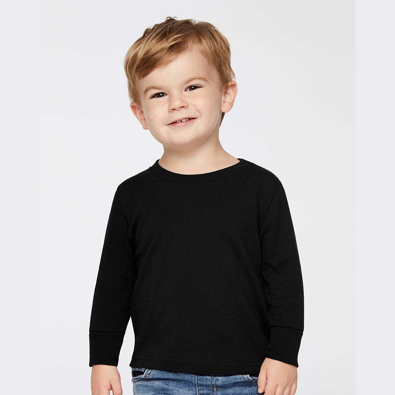 RADYAN Toddler Cotton Jersey Long Sleeve T-Shirt