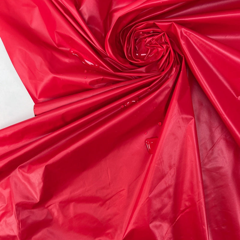 Red Polyester Woven