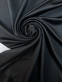 Black Stretch Sateen Fabric
