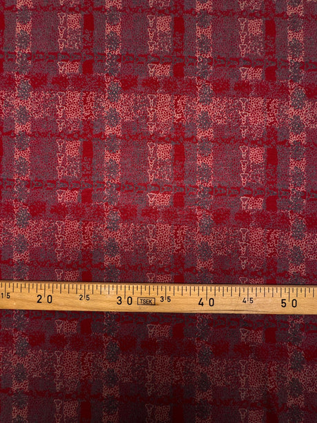 Acrylic Elastane Knitted Fabric Multicolour