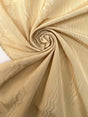 Polyester Moiré Fabric Beige