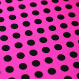 E-Z Dots Nylon Spandex Fabric - Large Polka Dots Print, 58/60" Width (1 Yard)