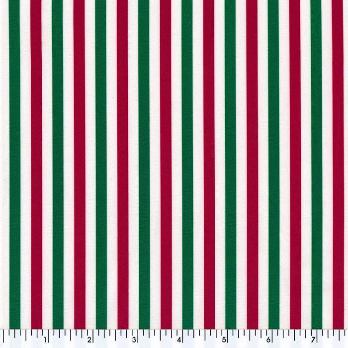Poly Spandex Tricot Rome Stripe