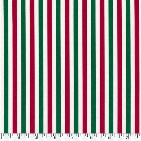 Poly Spandex Tricot Rome Stripe