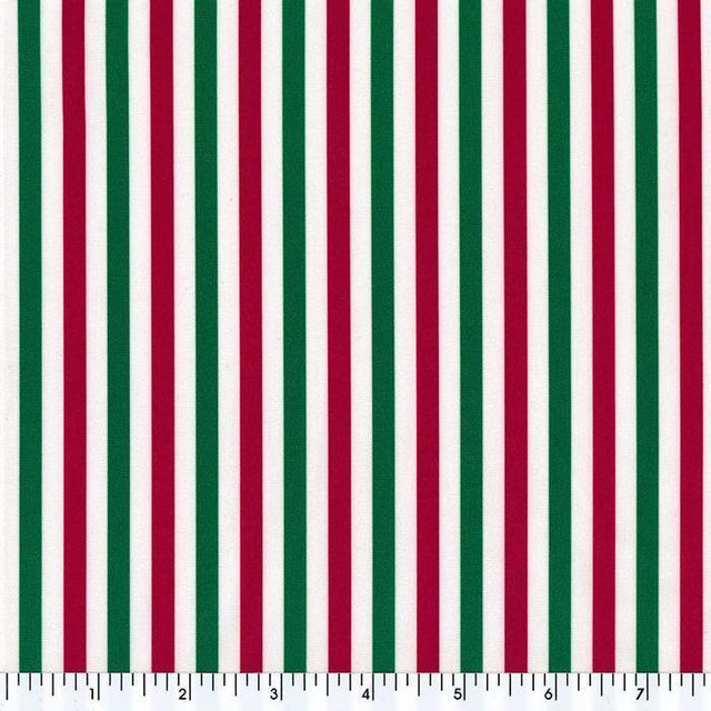Poly Spandex Tricot Rome Stripe