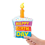 Foil Balloon Birthday Rainbow Cake Mini Shape