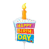 Foil Balloon Birthday Rainbow Cake Mini Shape