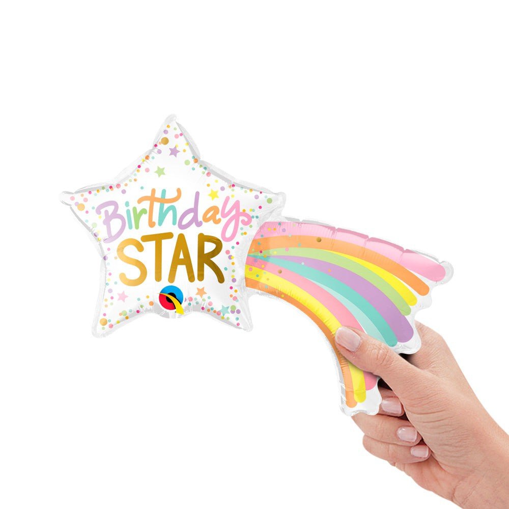 Birthday Star Foil Balloon