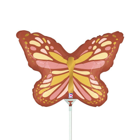 Foil Balloon Boho Butterfly Mini Shape