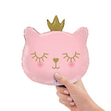 Foil Balloon Cat Princess Mini Shape