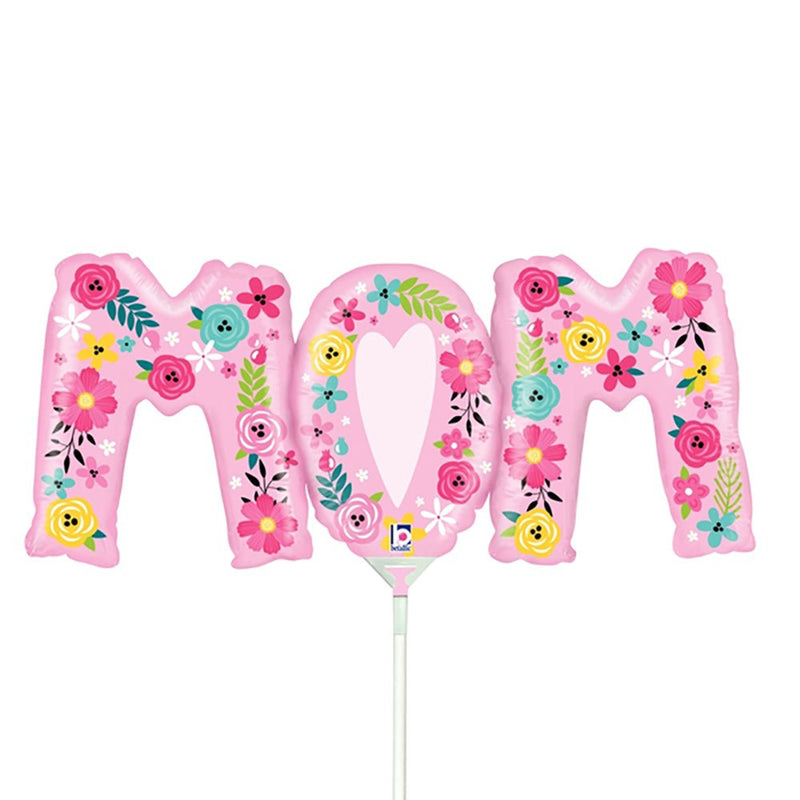 Floral Mom Foil Balloon