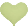 Foil Balloon 14 Inch Jelly Heart Pastel Green