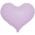 Foil Balloon 14 Inch Jelly Heart Pastel Lavender
