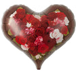 Foil Balloon 14 Inch Jelly Heart Princess Bouquet Brown