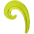 Foil Balloon 14 Inch Kurly Wave Kiwi