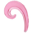 Foil Balloon 14 Inch Kurly Wave Pink