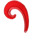 Foil Balloon 14 Inch Kurly Wave Red