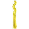 Foil Balloon 14 Inch Kurly Zig Zag Gold