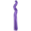 Purple Foil Balloon 14 Inch Kurly Zig Zag