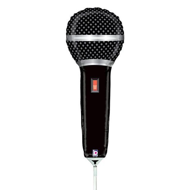 Microphone Mini Shape Foil Balloon