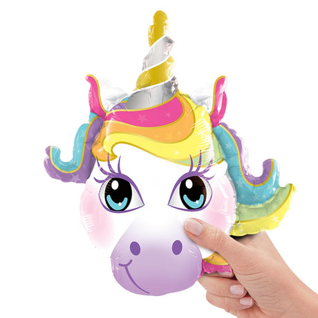 Mini Unicorn Foil Balloon