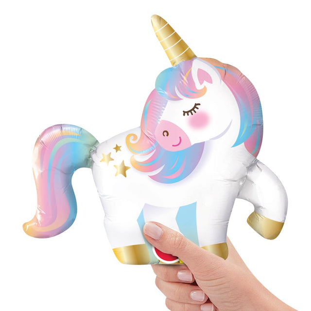 Mini Unicorn Foil Balloon
