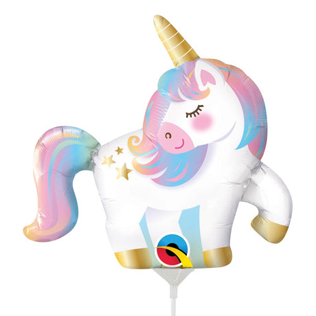 Mini Unicorn Foil Balloon