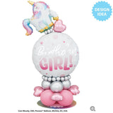 Mini Unicorn Foil Balloon