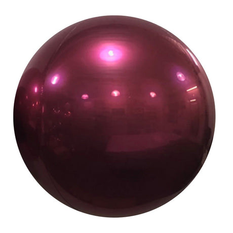 Mirror Balloon Burgundy Foil Balloon