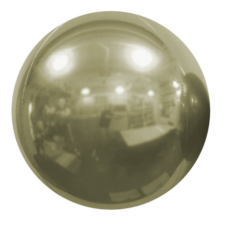 Foil Balloon White Gold Mirror 16 Inch