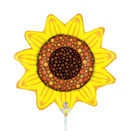 Sunflower Mini Shape Foil Balloon